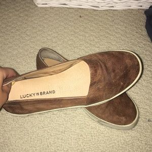 Lucky brand slip ons